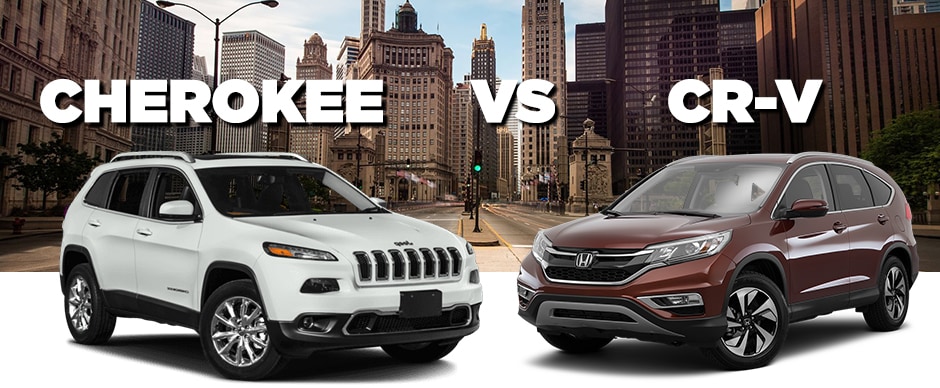 2016 Jeep Cherokee vs 2016 Honda CR-V