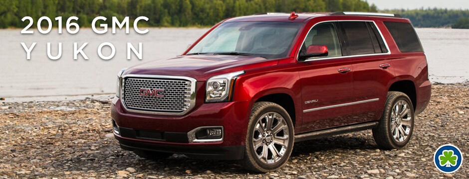 Red 2016 GMC Yukon Front Angle