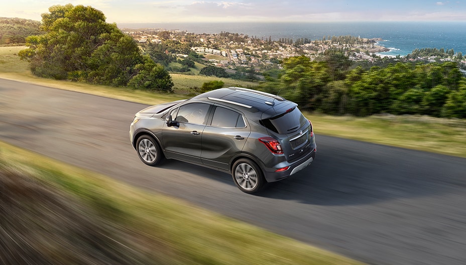 Gray Buick Encore Side View
