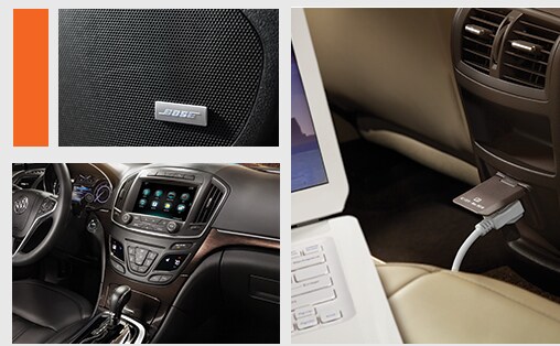 Technological features in the 2016 Buick Regal