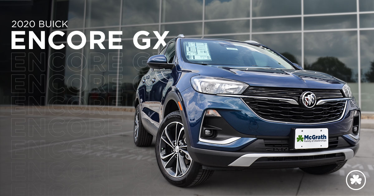2020 Buick Encore GX parked outside of McGrath Buick GMC Cadillac