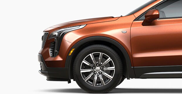 Orange 2019 Cadillac xt4