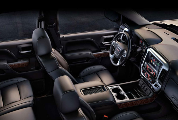 Interior Seating in the GMC Sierra 1500