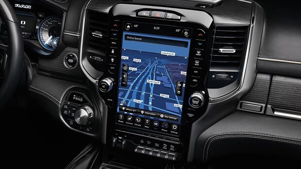 2020 Ram 1500 Infotainment System Large Display