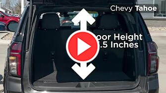 Chevy Tahoe Cargo Space Measurements