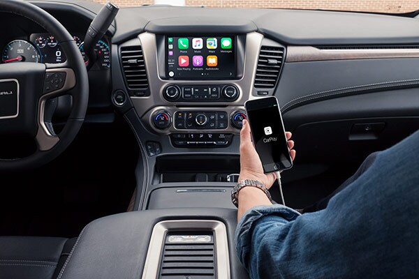 Infotainment system in the new Yukon