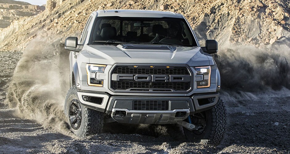 2018 Ford Raptor in the Desert