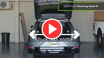 Ford Mustang Mach-E Cargo Space Measurements