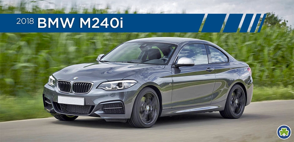 White 2018 BMW m240i Front Angle