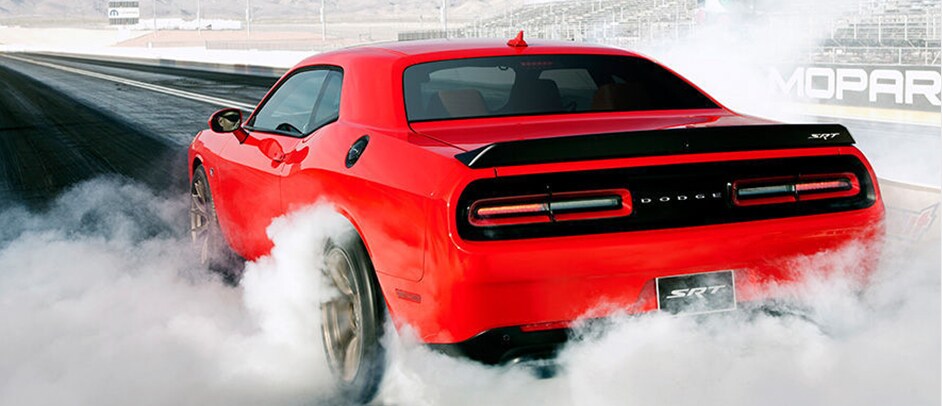 2016 Dodge Challenger on a race track
