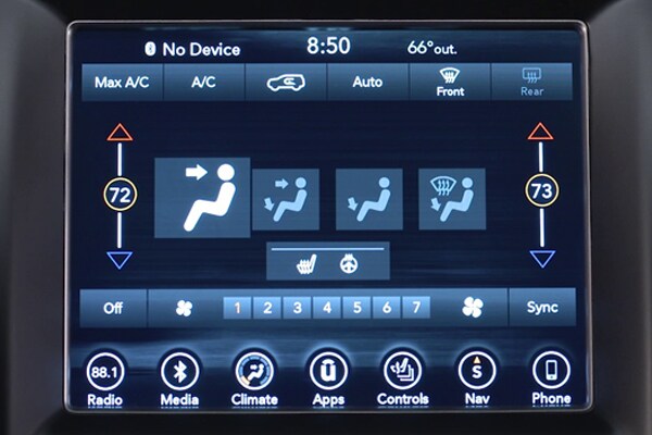2020 Jeep Cherokee Auto Climate Control Air Conditioning