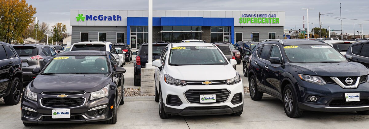 McGrath Certified Vehicles at Iowa Used Car Supercenter