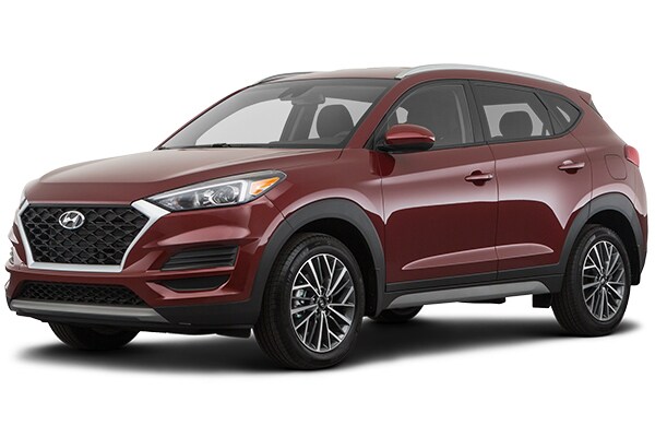 Red 2020 Hyundai Tucson Jellybean
