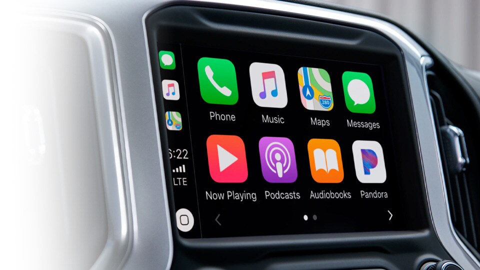 Silverado interior features - Infotainment