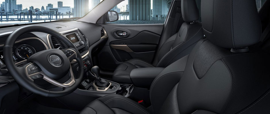 Interior Seating in the 2018 Jeep Cherokee