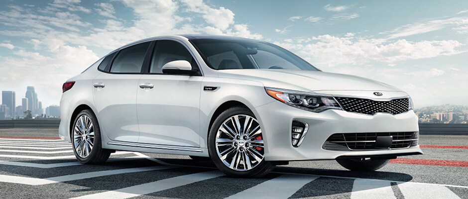 White 2018 Kia Optima
