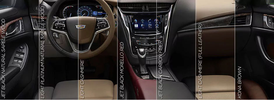 Cadillac CTS interior color options