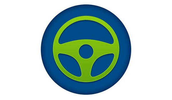 steering wheel icon