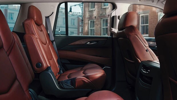 Second Row Seating in the Cadillac Escalade