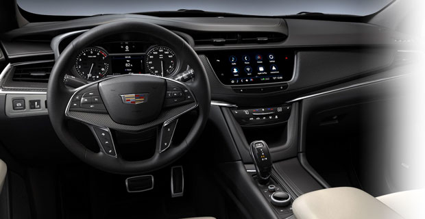interior seating in the Cadillac XT5