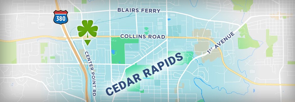 Map of McGrath Auto Fiat in Cedar Rapids, Iowa