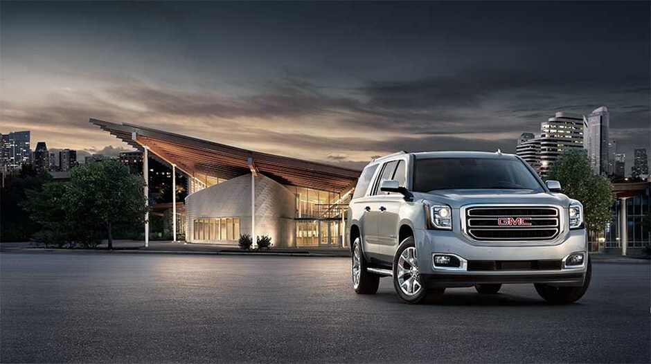 Silver Yukon XL Front Angle