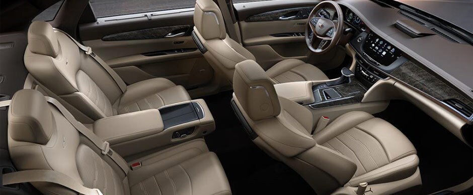 Tan Cadillac CT6 Interior