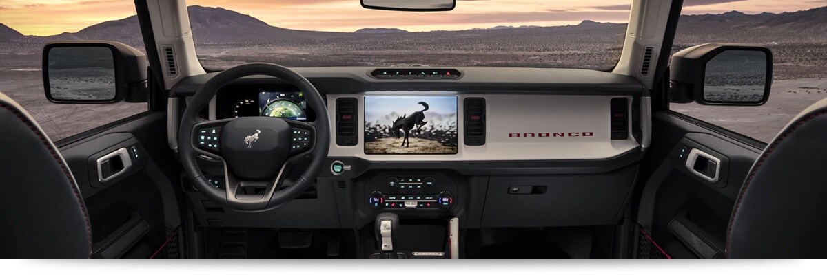 2021 Ford Bronco Interior - dashboard