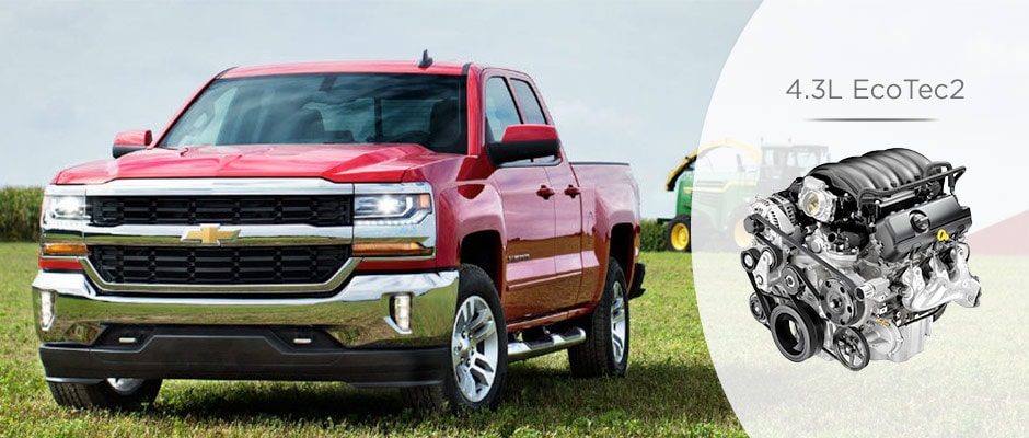 Red Chevy Used Silverado engine
