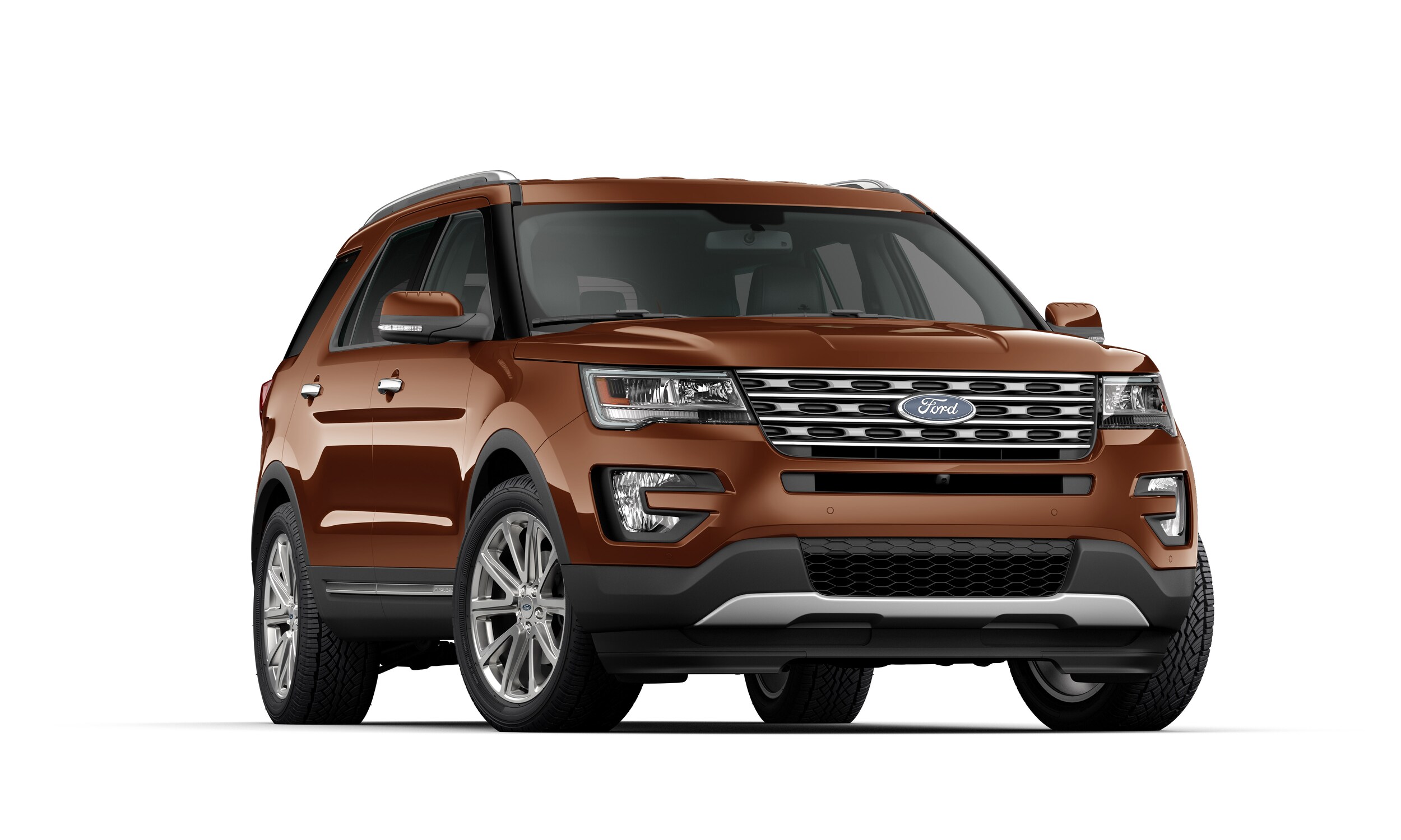 2017 ford explorer Limited front view