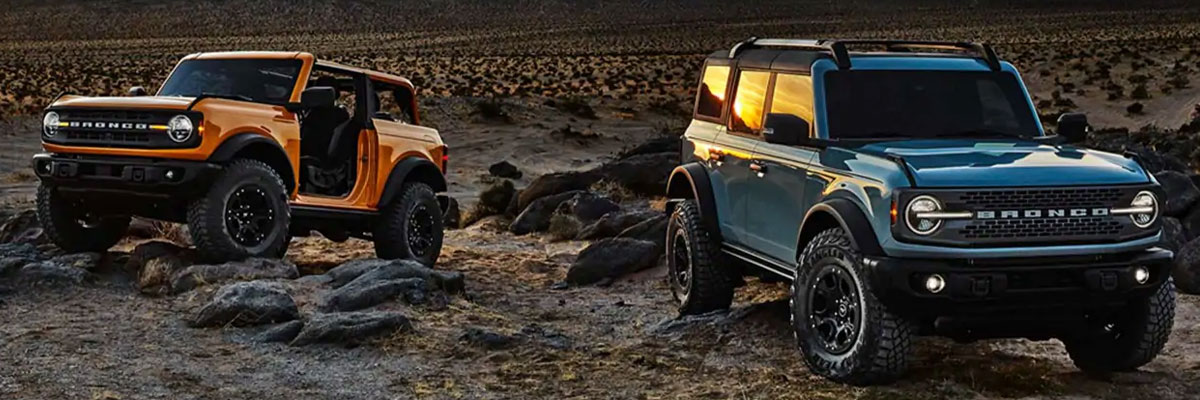 Ford Bronco two and four door