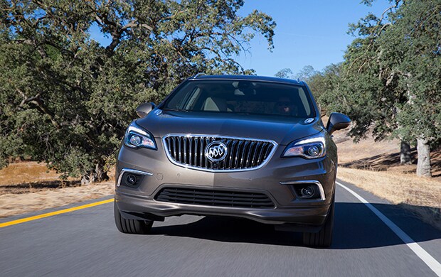 Gray Buick Envision Front Angle