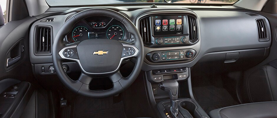2018 Chevy Colorado Dashboard View