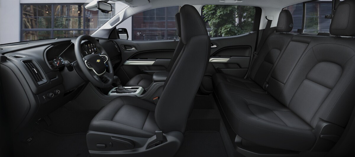 2019 Chevy Colorado Interior Cabin Area with Cloth Seating