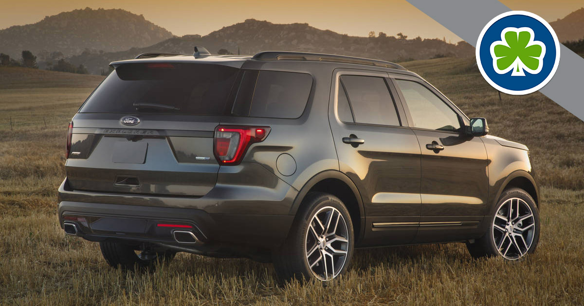 2017 explorer front quarter panel
