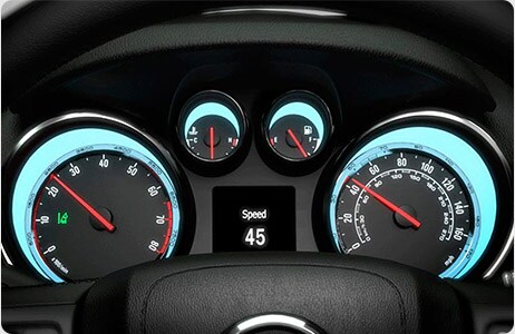 Buick Encore Cluster display