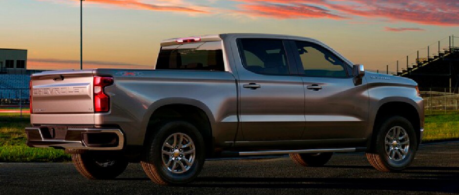 Tailgate design on the 2019 Silverado 1500