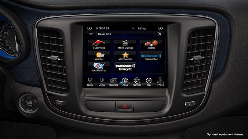Chrysler 200 Touchscreen