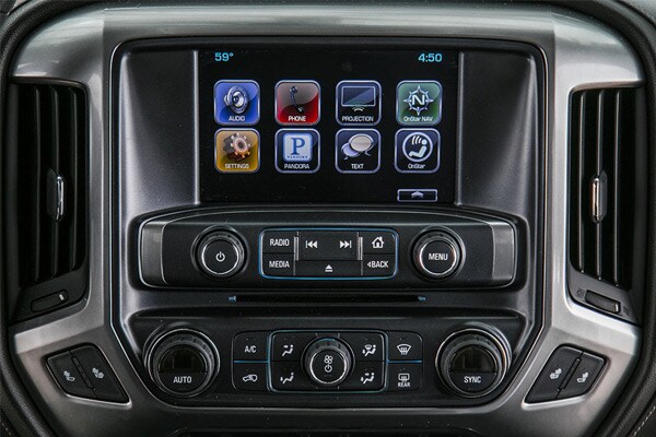 2016 Silverado 1500 dash tech