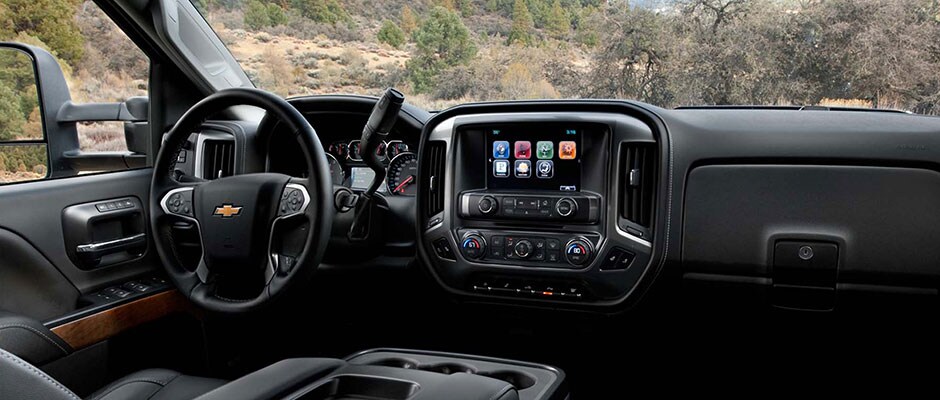 Chevy Silverado 2500HD interior