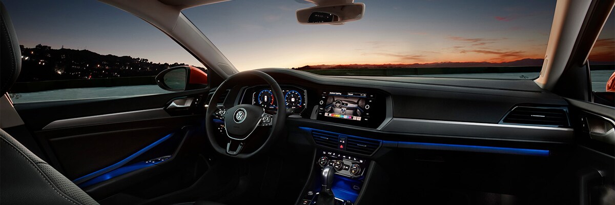 2020 Volkswagen Jetta leather interior