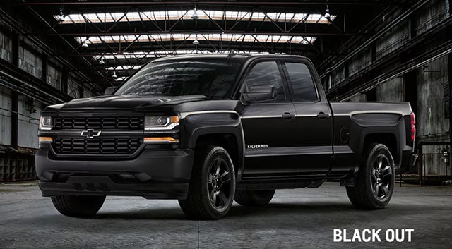 Used Chevy Silverado Black Out Edition