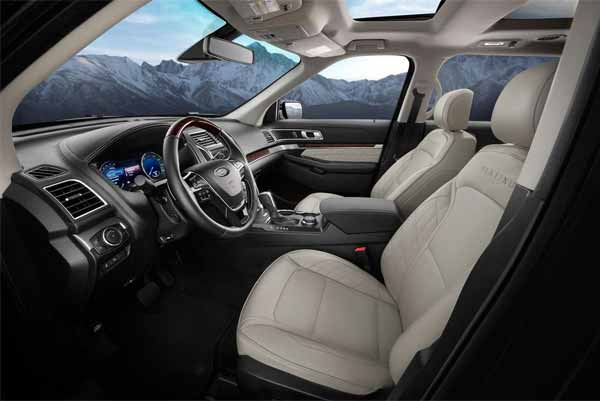 2019 Ford Explorer Front Cabin Interior