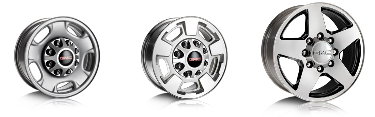 2019 GMC Sierra 2500HD 18-inch, 19-inch, 20-inch wheels