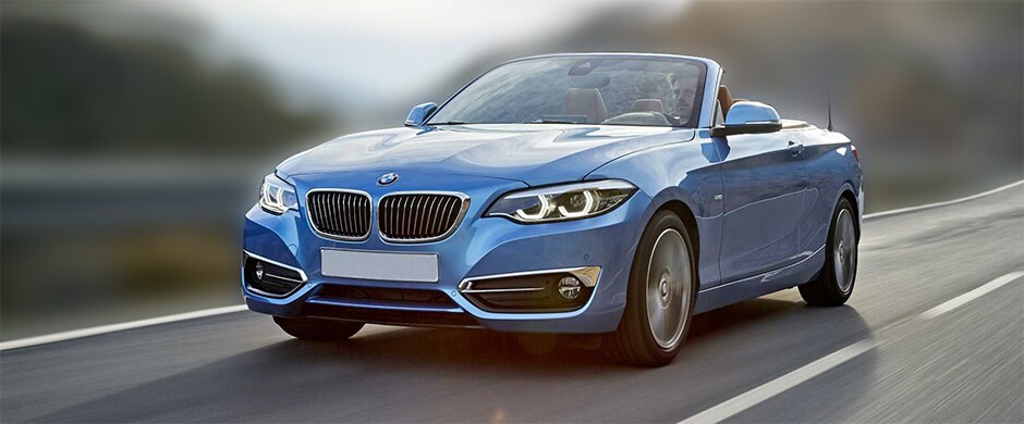 Blue 2018 m240i Convertible