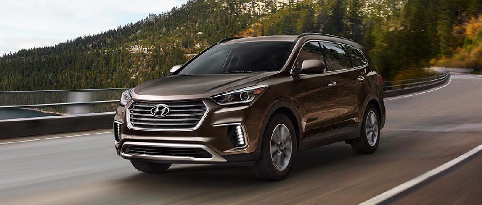Brown 2019 Hyundai Santa Fe XL