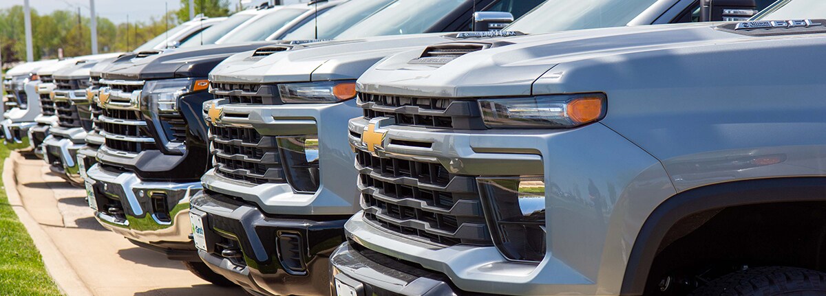 chevy trucks lineup