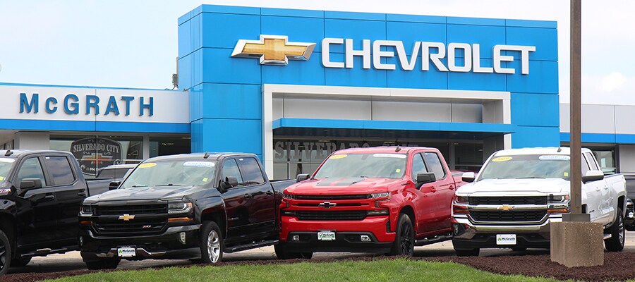 Pat McGrath Chevyland Showroom