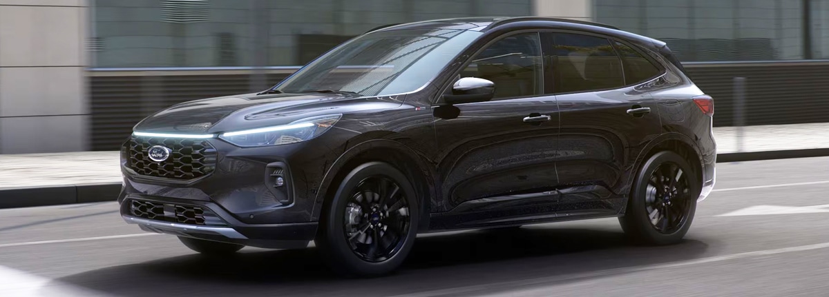 Ford Escape Driving Down Road