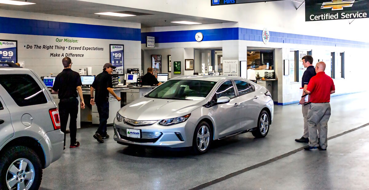 Service Drive at McGrath Chevyland